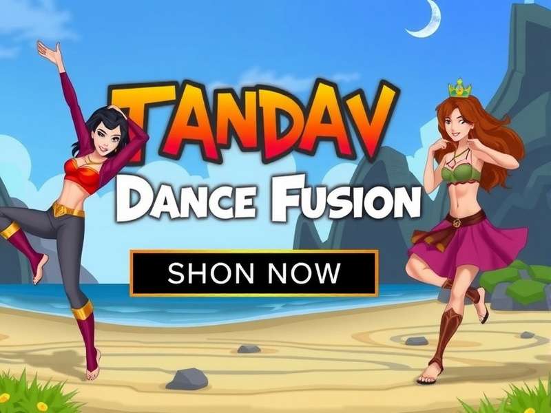 Experience the vibrant energy of Tandav Dance Fusion Tandav Dance Fusion Game Banner